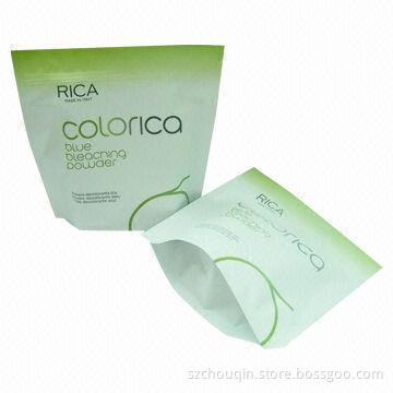 Anti-wrinkle Aluminum Foil Facial Mask Bags, Heat-sealed with REACH and RoHS Marks